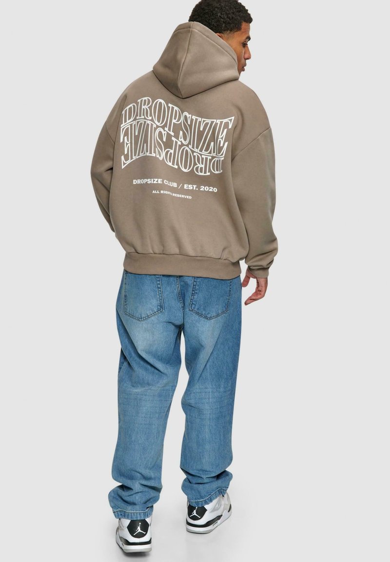 Dropsize HEAVY  - Hoodie - taupe