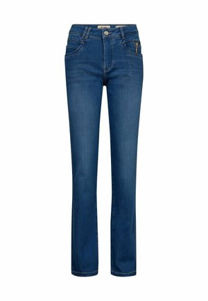 Mos Mosh DELUXE - Straight leg jeans - mid blue