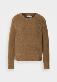 LONGSLEEVE ROUND NECK - Pulóver - melted nougat