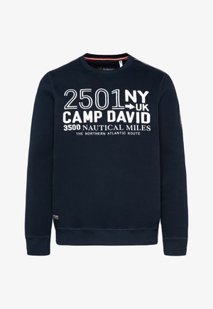 Camp David MIT LOGO ARTWORK - Sudadera - blue navy