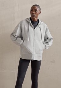 adidas by Stella McCartney Felpa con zip - medium grey heather