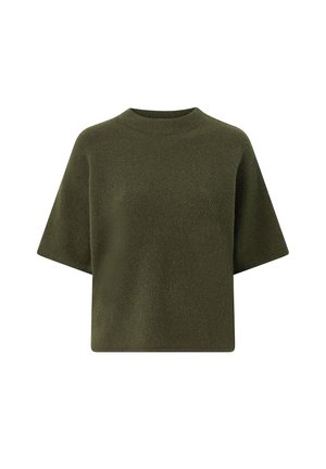 Ellos Collection, PULLOVER MIT HALBLANGEN ÄRMELN - Basic T-shirt - green