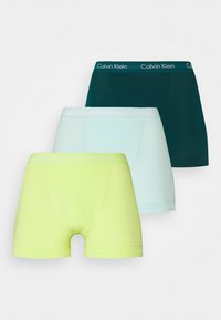Não selecionado, maya blue/direct green/aqua luster