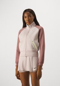 Nike Performance HERITAGE JACKET - Træningsjakke - platinum violet/smokey mauve/barely volt
