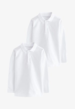 2 PACK - Polo marškinėliai - white