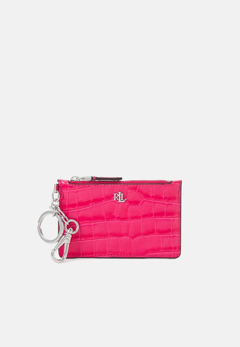Lauren Ralph Lauren ZIP CARD CASE SMALL Plånbok sport pink/ljusrosa