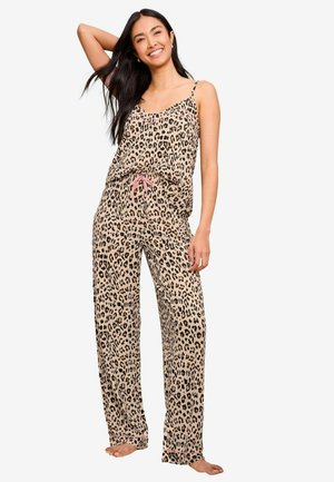 REGULAR FIT - SET - Pyjama - brown