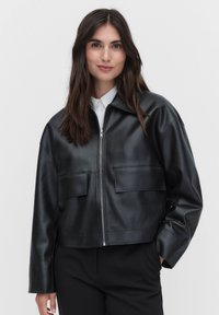 STOCKH LM Studio NOEMI - Veste en similicuir - black