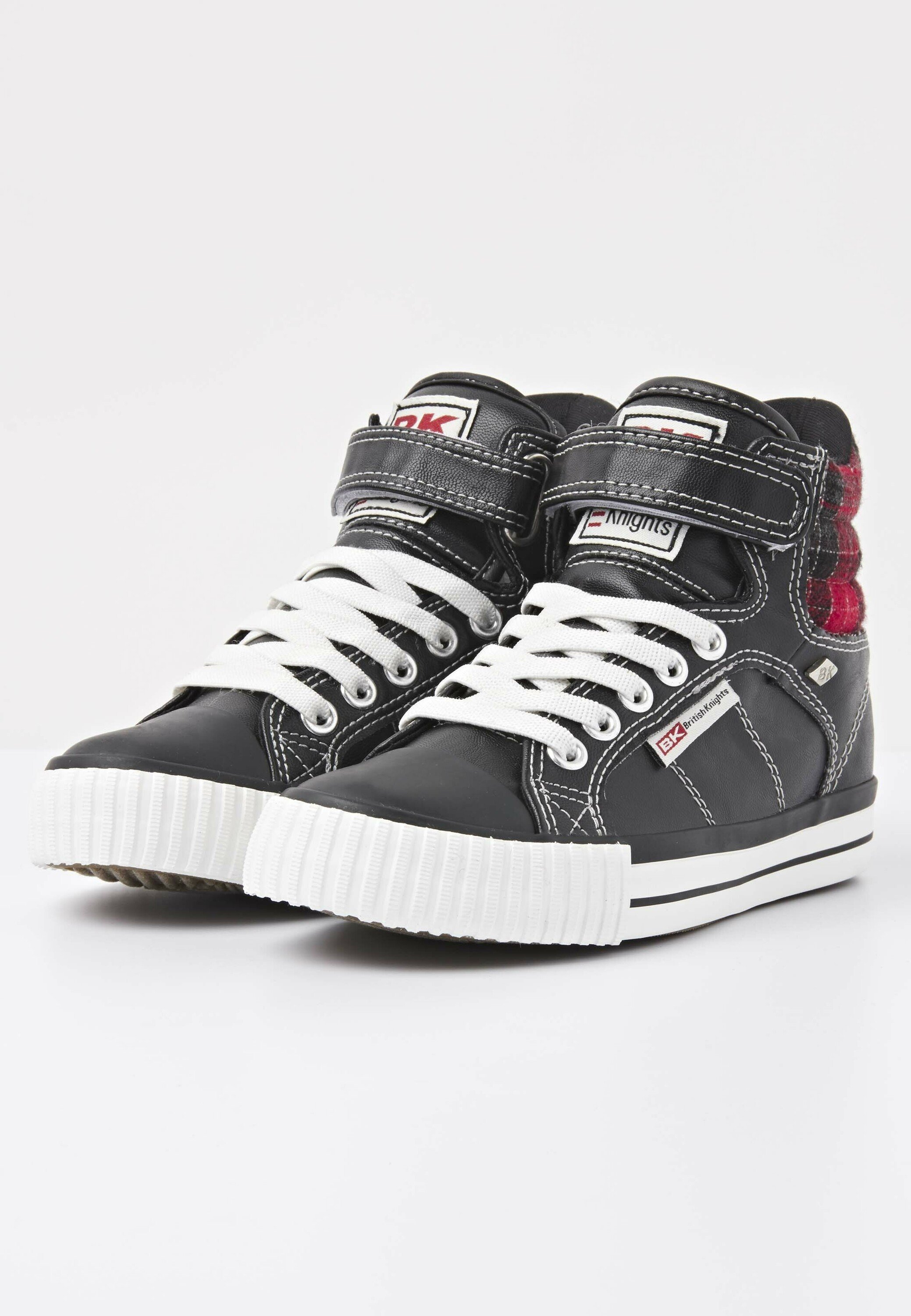 British Knights ATOLL - Sneaker high - black/red checker/schwarz -  Zalando.de