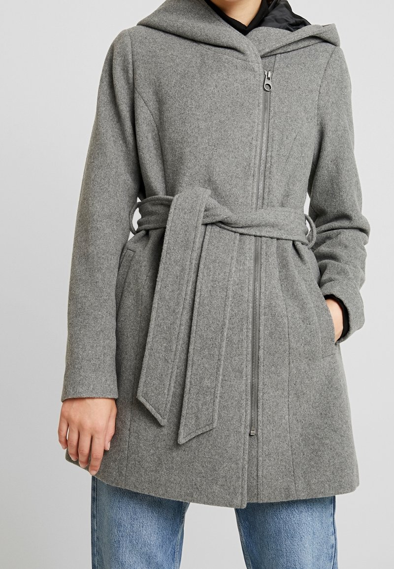 Vero Moda Cappotto classico - mottled grey