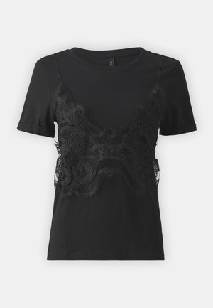 ONLY ONLJENNY LIFE - Apdrukāts T-krekls - black