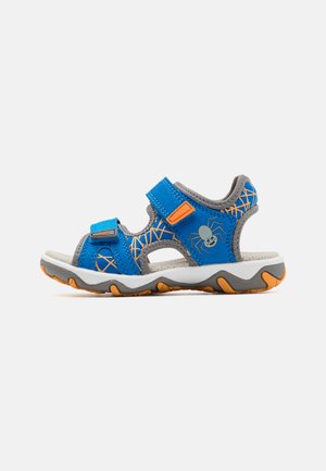 MIKE 3.0 - Walking sandals - blau/orange