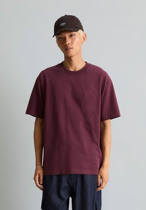 Marc O'Polo DENIM T-SHIRT, SSL, RELAXED FIT - T-shirt basic - grapejuice