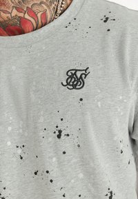 SIKSILK PAINT SPLATTER  - T-shirt print - grey marl