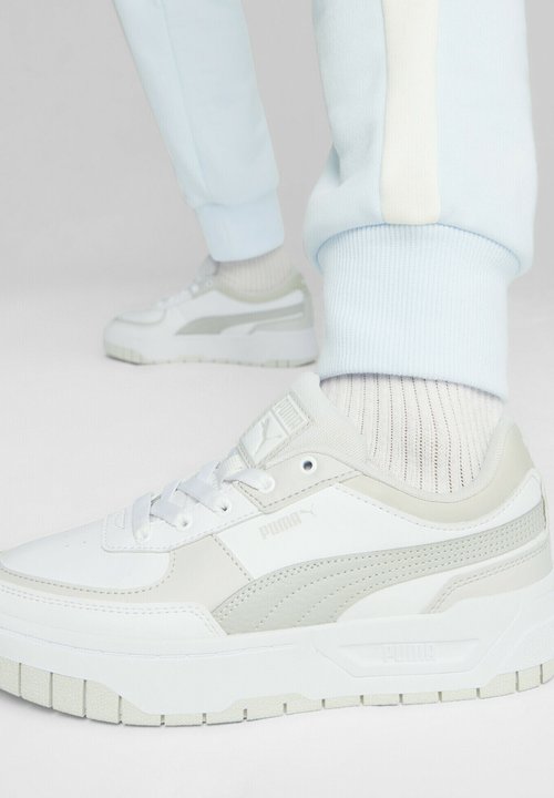 Puma CALI COURT LTH WNS Baskets basses white/blanc ZALANDO.CH