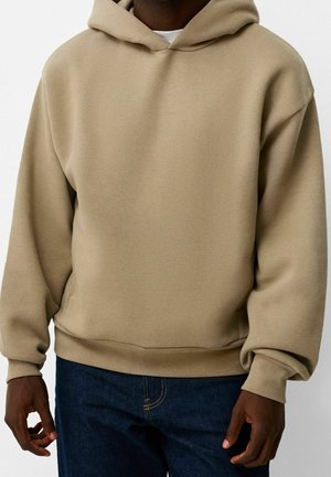 Kapuzenpullover - camel