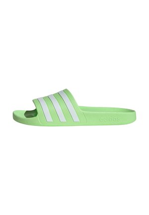 ADILETTE AQUA - Badesandaler - green spark cloud white green spark