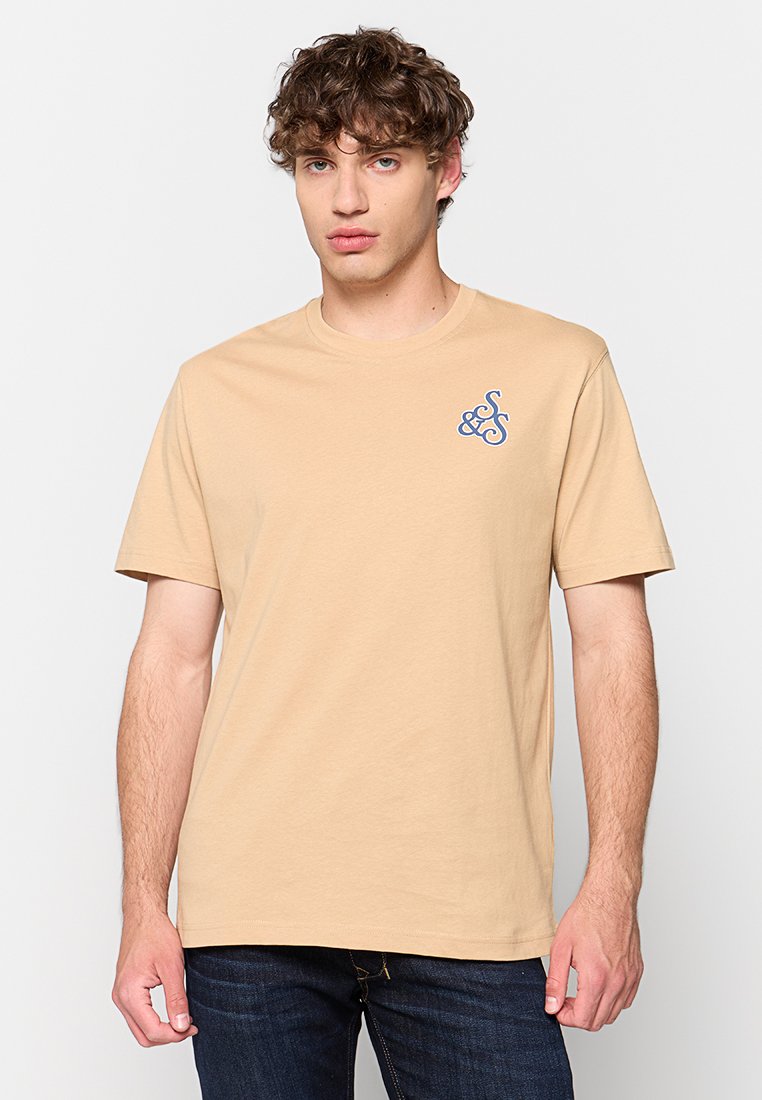 Scotch & Soda T-shirt print beige