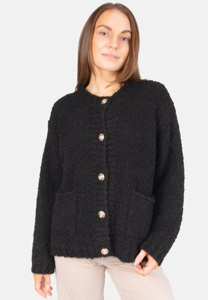 JANA - Strickjacke - schwarz