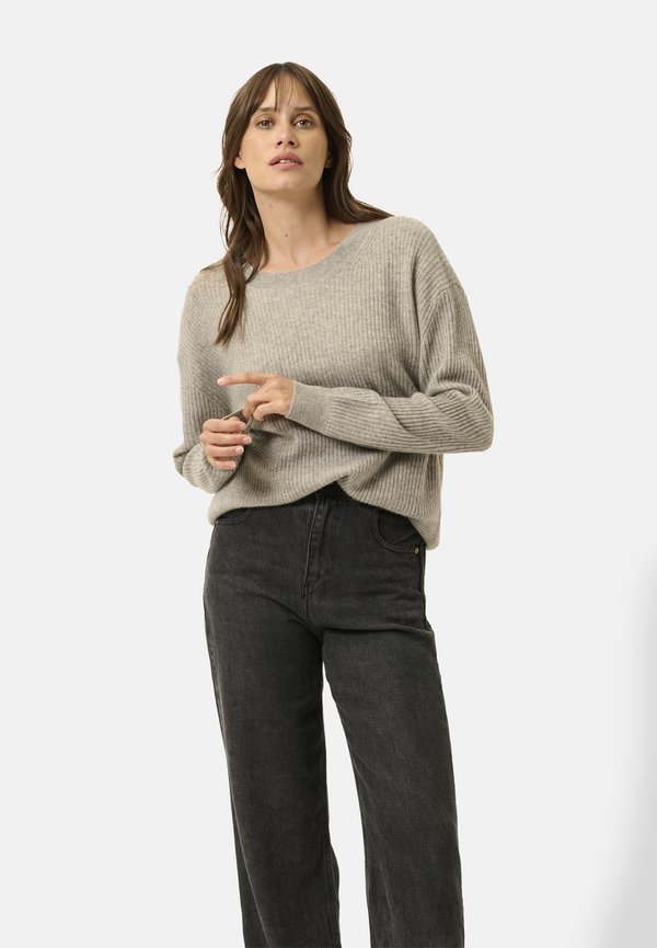 PULL COL ROND - Strickpullover - nuage chiné