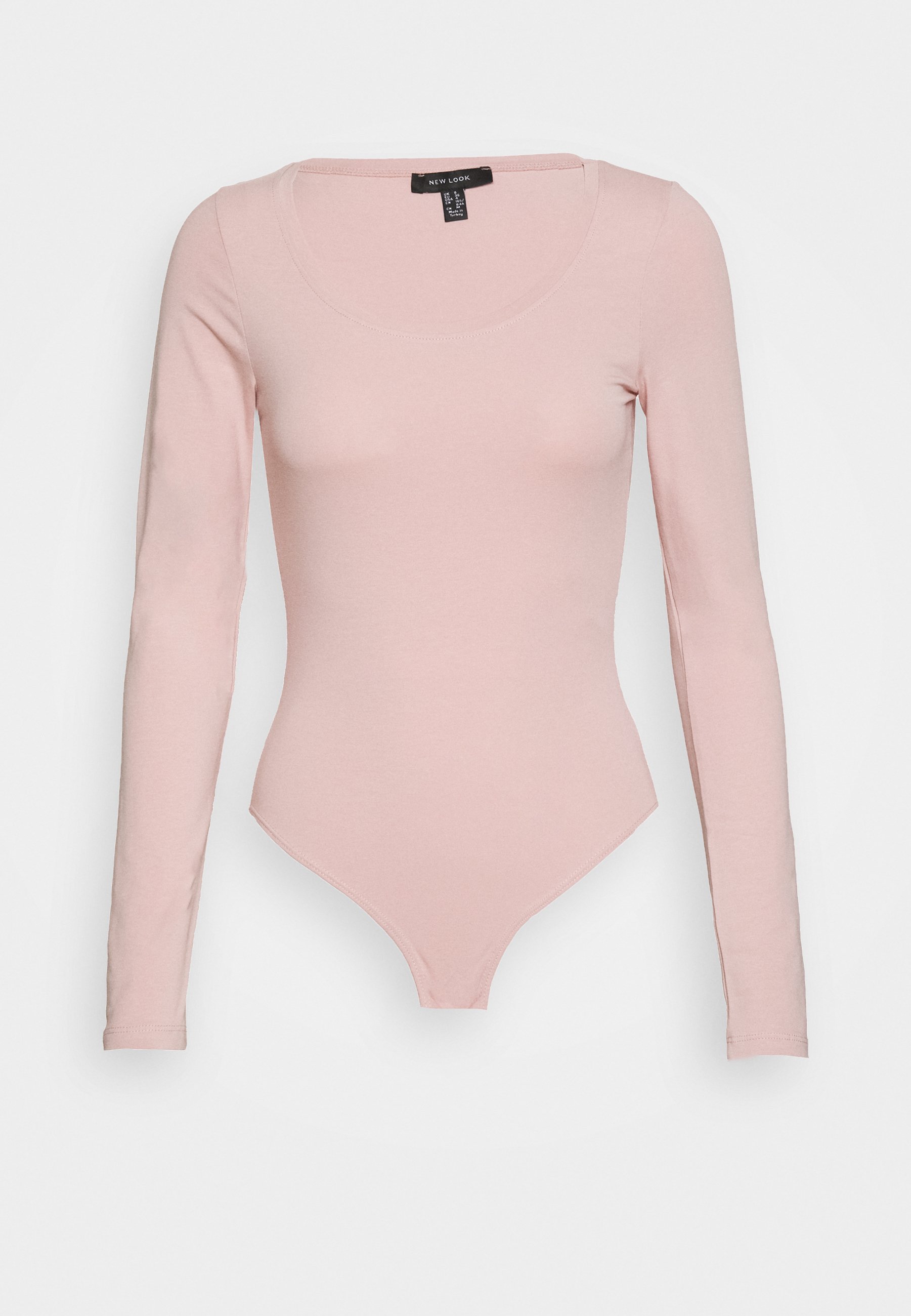New Look SCOOP NECK BODY Topper langermet black Zalando.no New Look SCOOP NECK BODY - Topper langermet - pale pink