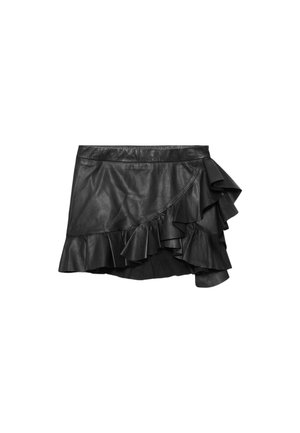 AllSaints, LUANA LEA SKIRT - Lædernederdele - black