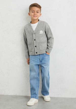 NORRIS MONOGRAM RELAXED  - Jopica - soft grey melange