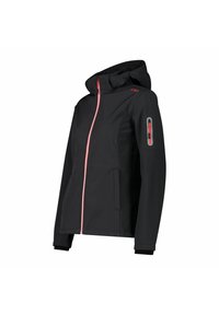 CMP ZIP HOOD - Chaqueta softshell - grau orange