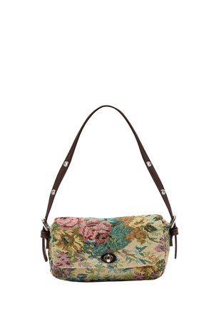 Stradivarius, MINI FLORAL PRINT BAG - Sac à main - beige