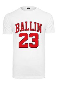 BALLIN 23 - Printtipaita - white