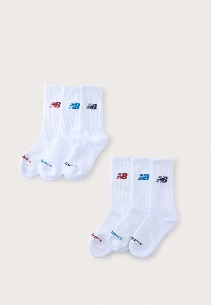 New Balance EVERYDAY SEASONAL CREW UNISEX 10 PACK - Socks - white/multi-coloured