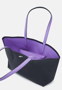 Lacoste ANNA SET - Saco de mão - black/lilac