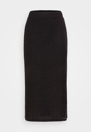 ONLMADELINE MIDI SKIRT - Maxinederdele - black