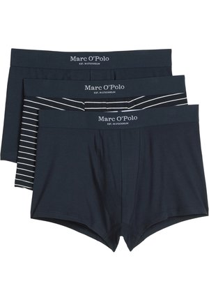 3 PACK - Boxerbriefs - dark navy/dark navy stripe