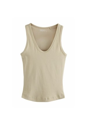 Next, REGULAR FIT - THICK STRAP VEST TOP - Top - oatmeal neutral