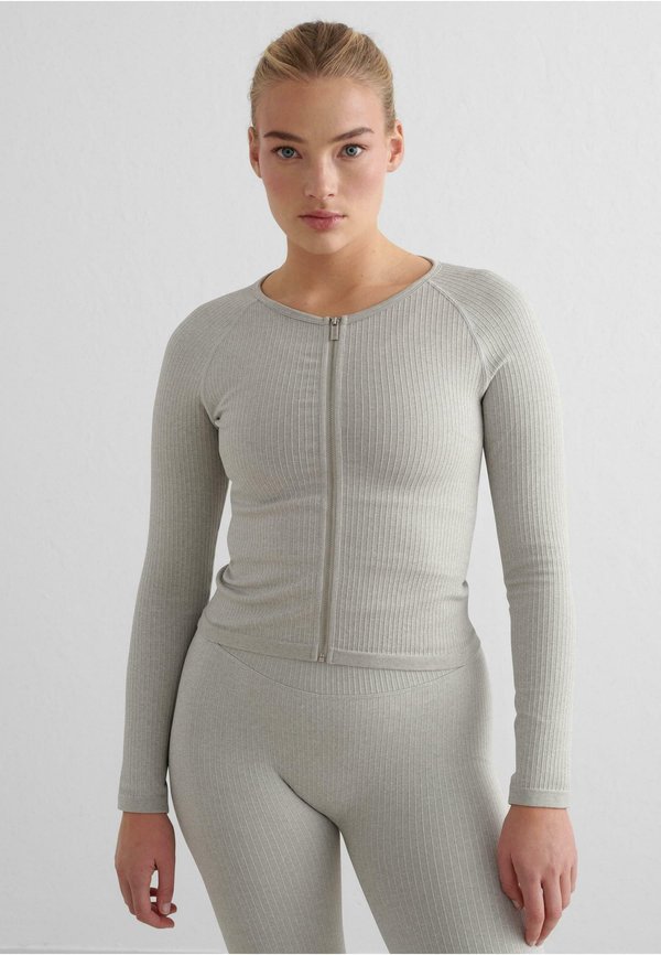 SEAMLESS ZIP - Strickjacke