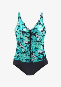 Unausgewählt, türkis/bedruckt