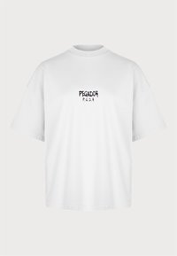 Pegador RAMIRA HEAVY OVERSIZED TEE - Apdrukāts T-krekls - white