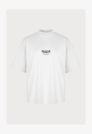 Pegador RAMIRA HEAVY OVERSIZED TEE - Trükipildiga T-särk - white