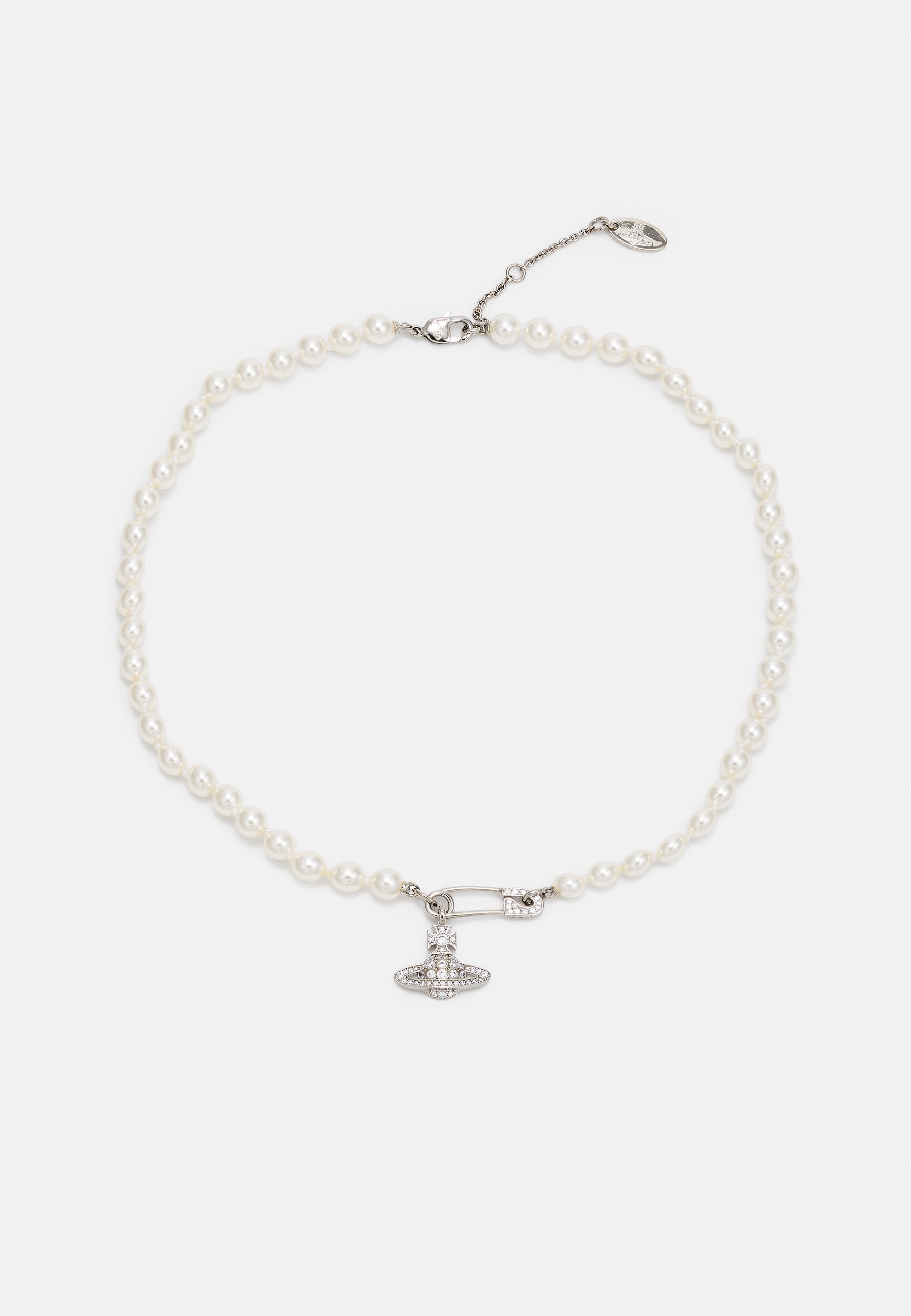 Vivienne Westwood LUCRECE PEARL - Necklace - silver-coloured 