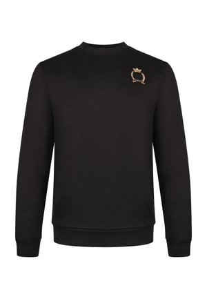 SIKSILK, ESSENTIALS SWEATER - Sweatshirt - black
