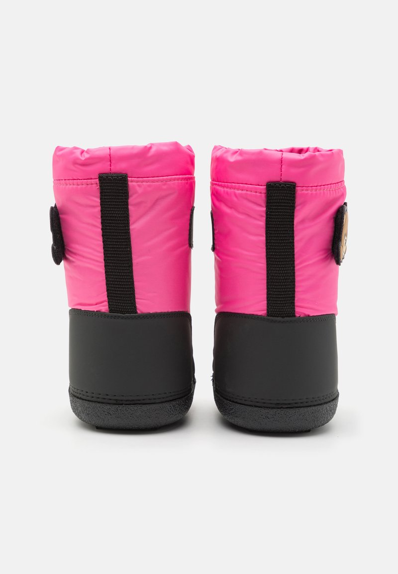 MOSCHINO UNISEX - Snowboot/Winterstiefel - pink/black/pink  
