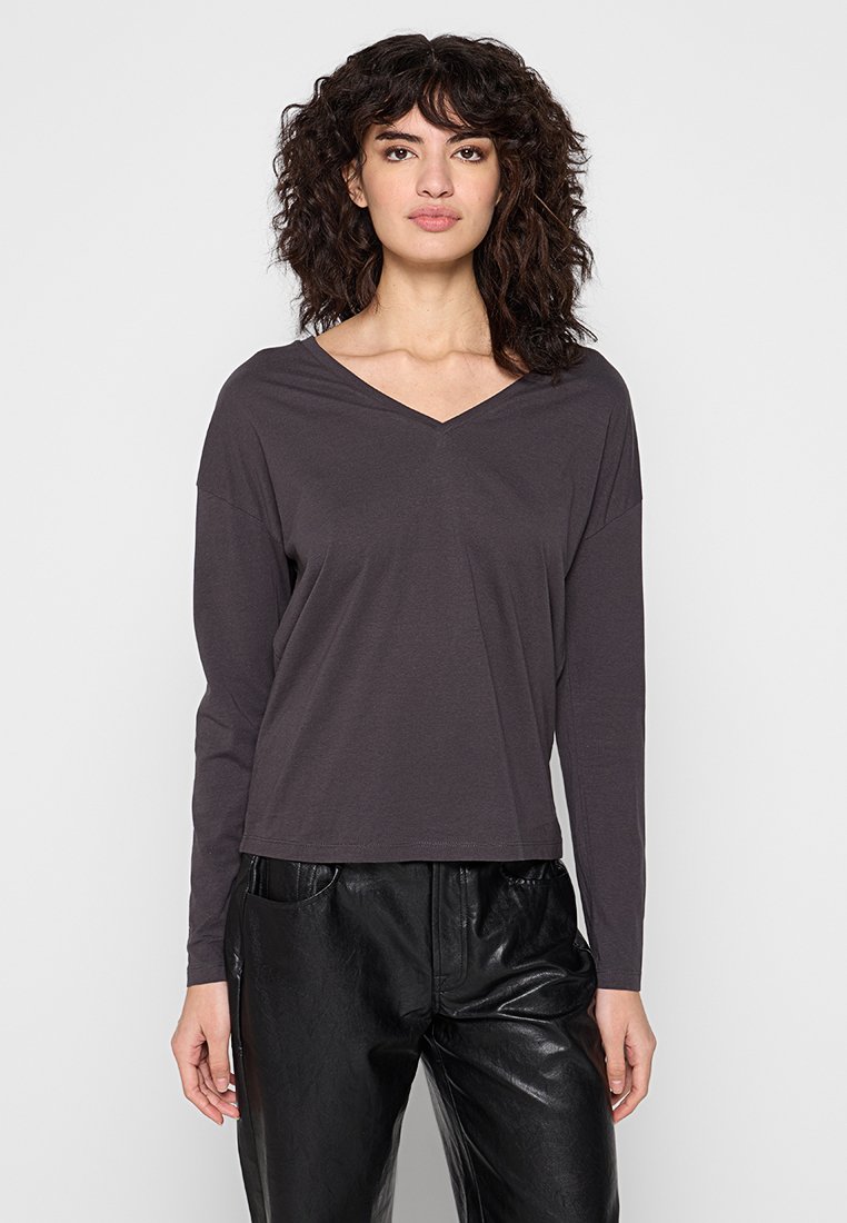 Mango Longsleeve donkergrijs Mango Longsleeve donkergrijs