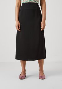 ONLY Petite - ONLEMY MAYA SKIRT LIFE - A-lõikeline seelik - black Väikepilt 1