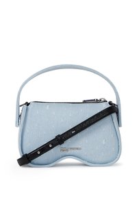 Karl Lagerfeld Jeans HANDLE BOUCLE - Torbica - washed blue boucle