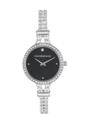GLOW - Orologio - black and silver coloured
