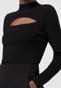 HALLHUBER Strickpullover - black