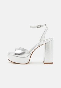 VALORIA - Sandales à talons hauts - silver