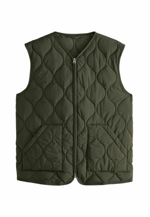 Next, ONION QUILTED GILET - Weste - green