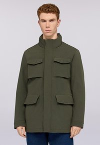 Trussardi Krátký kabát - green trento